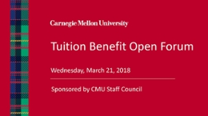 Tuition Benefit Open Forum Slides